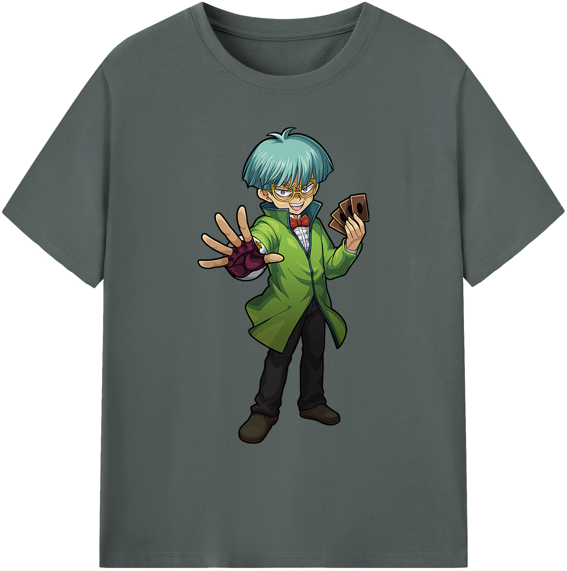 （画像用） 遊☆戯☆王 Yu-Gi-Oh! 綿100％ メンズ半袖Tシャツ｜肌触りやわらか＆通気性